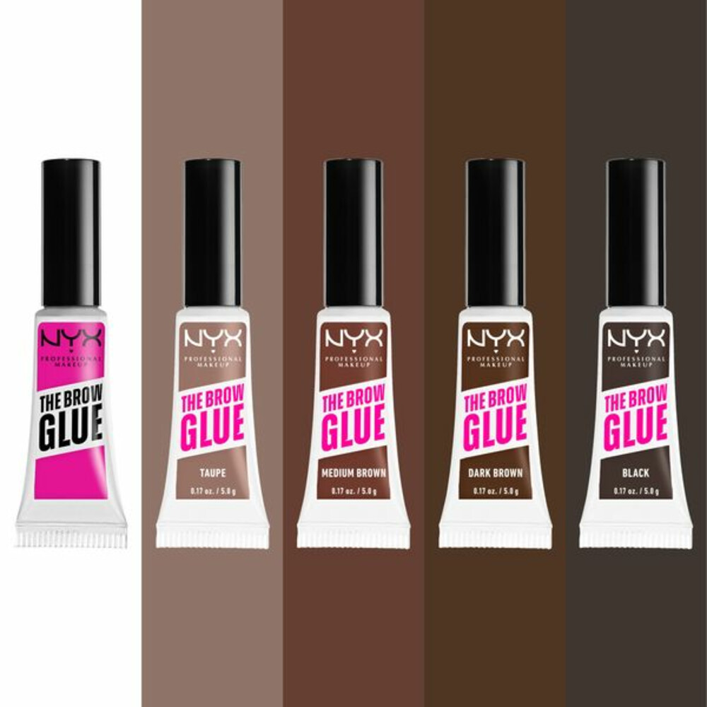 NYX The Brow Glue Wenkbrauwgel Warm Brown5 gr
