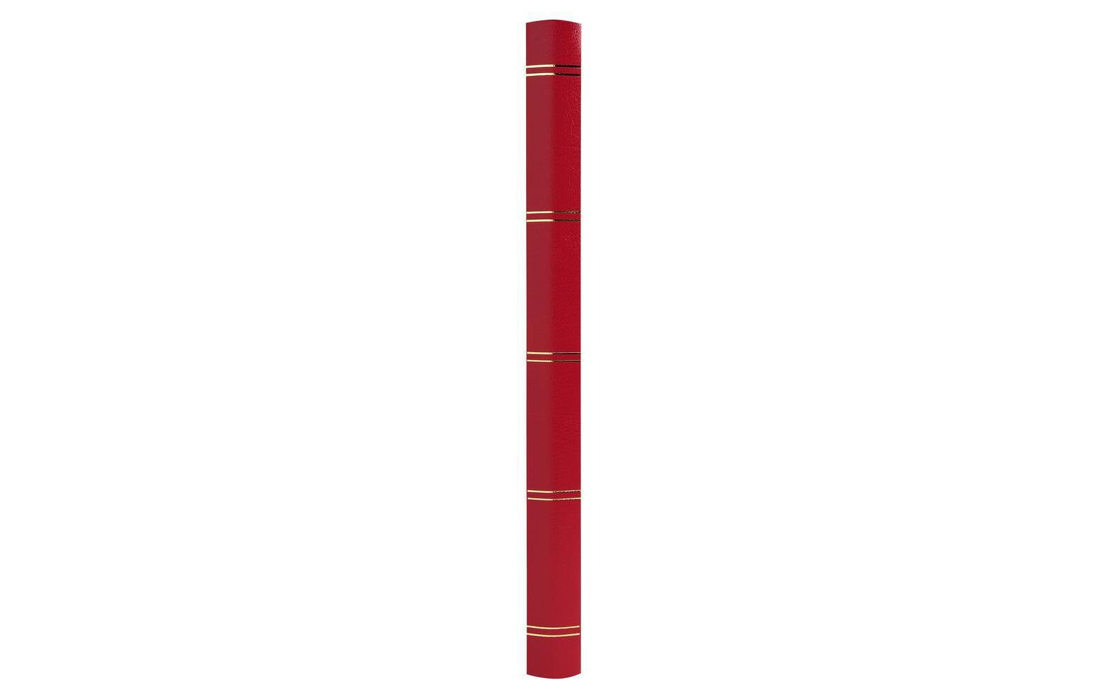 Sammelalbum Briefmarken, 22.5 x 30.5 cm, 16 Seiten, RotAlbum zum Sammeln