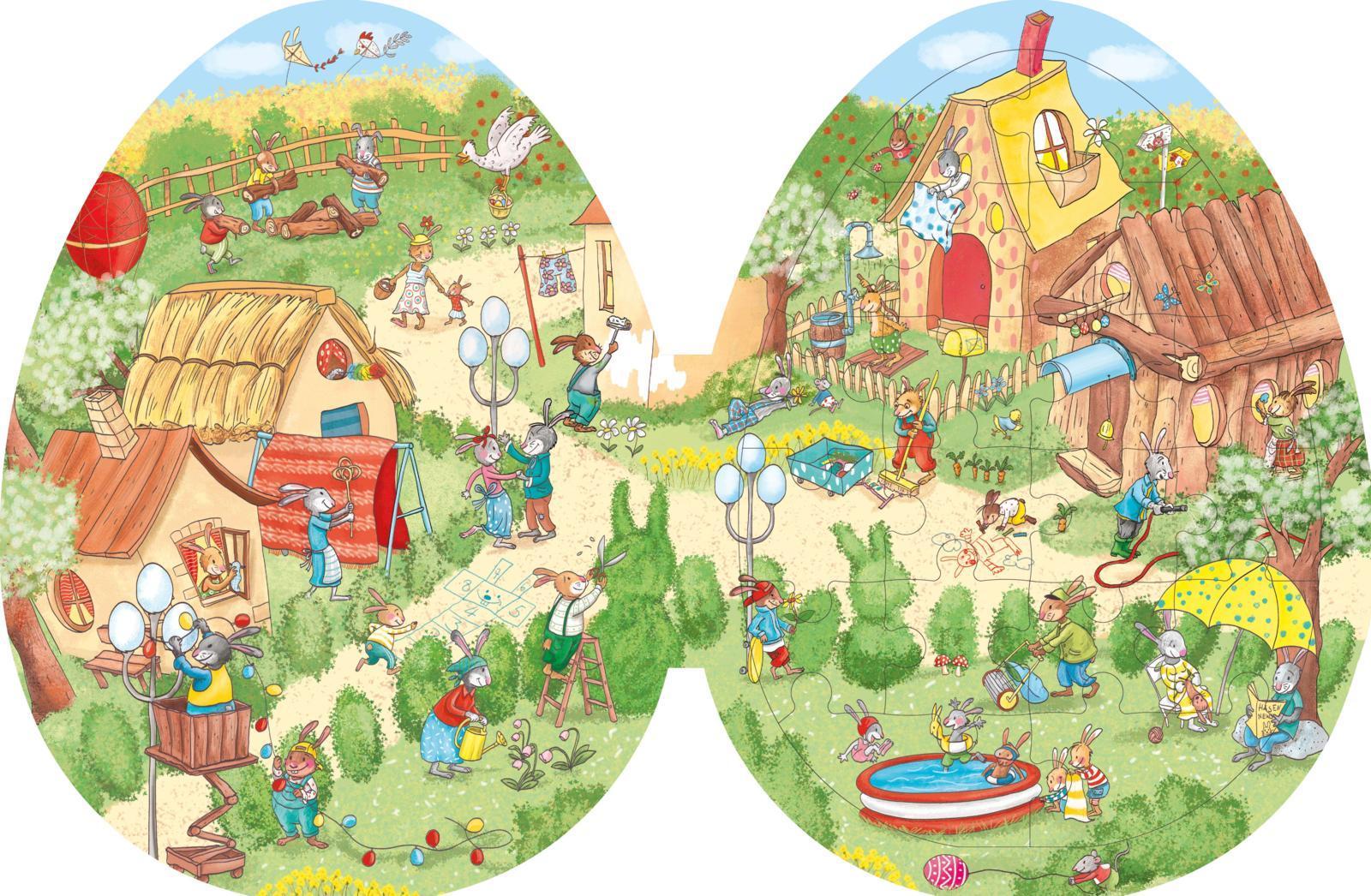 Das Puzzle-Wimmel-Ei