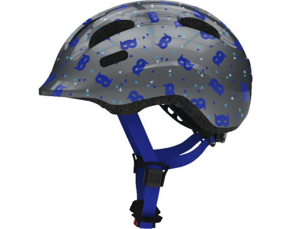 Abus Smiley 2.1 Cykelhjelm, Blue Mask