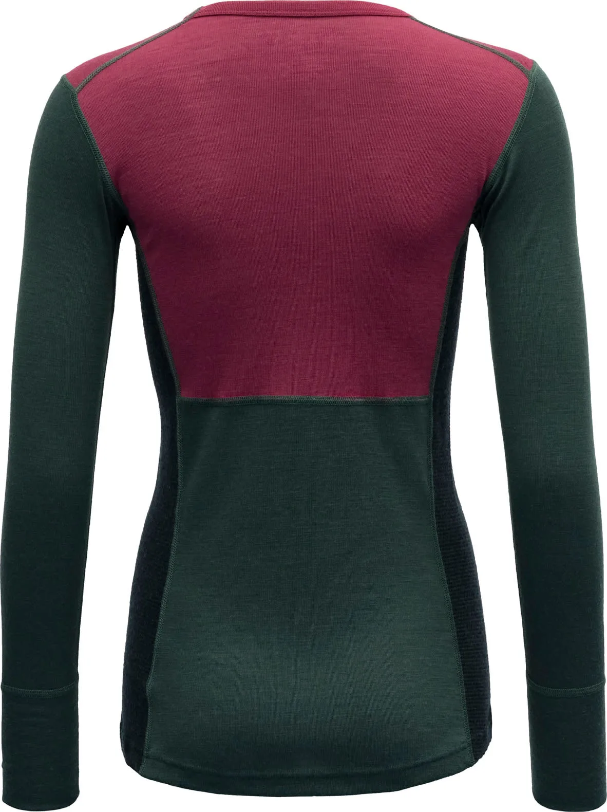 Devold Women's Lauparen Merino 190 Shirt Beetroot/Woods/Ink