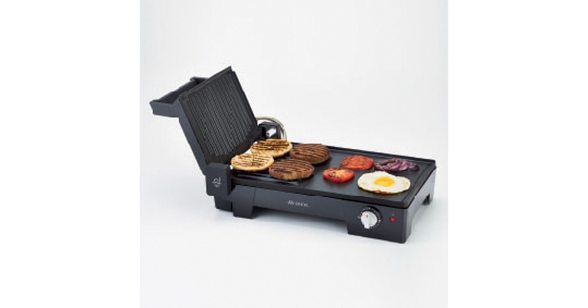 ArieteMulti Grill 3 in 1 1916/10 contactgrill  (Zwart)