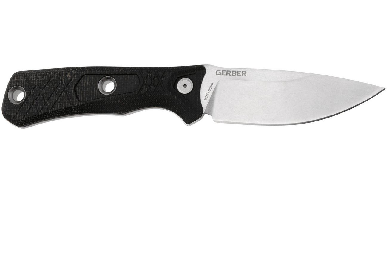 Gerber Convoy 1066483 Morel Brown Micarta, vaststaand mes