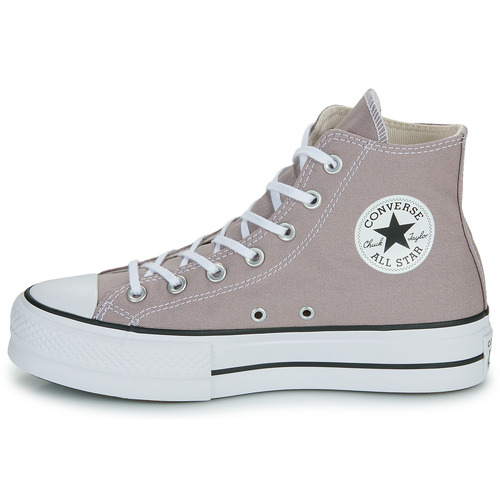 Converse - CHUCK TAYLOR ALL STAR CANVAS PLATFORM - Gris