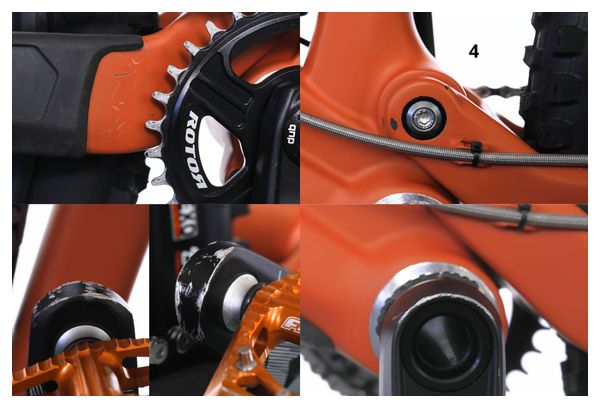 Produit Reconditionné - VTT Tout-Suspendu Transition Smuggler Sram GX Eagle 12V Orange Mat 2020