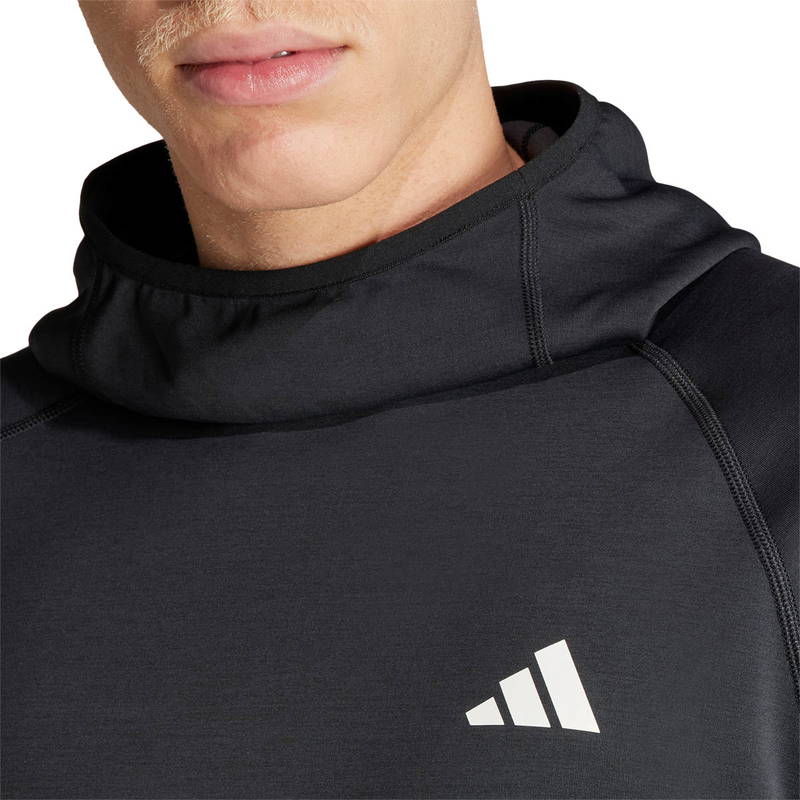 adidas Own The Run 3-Stripes Hood Løbetrøje Herre