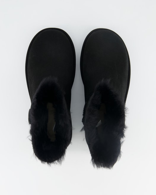 UGG Mini Bailey Button II Winterschuhe in Schwarz