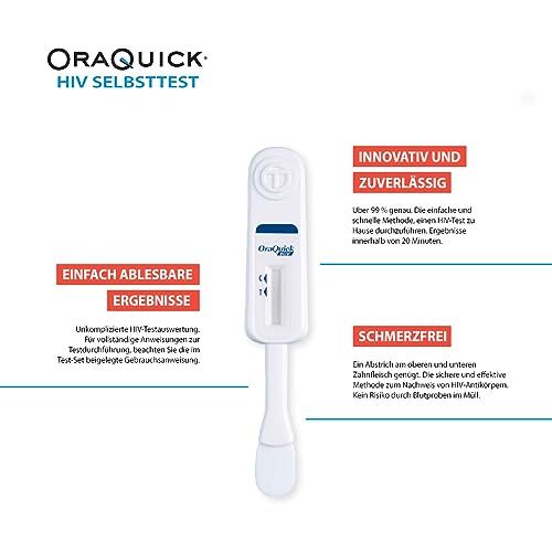 OraQuick HIV Selbsttest durch Mundabstrich