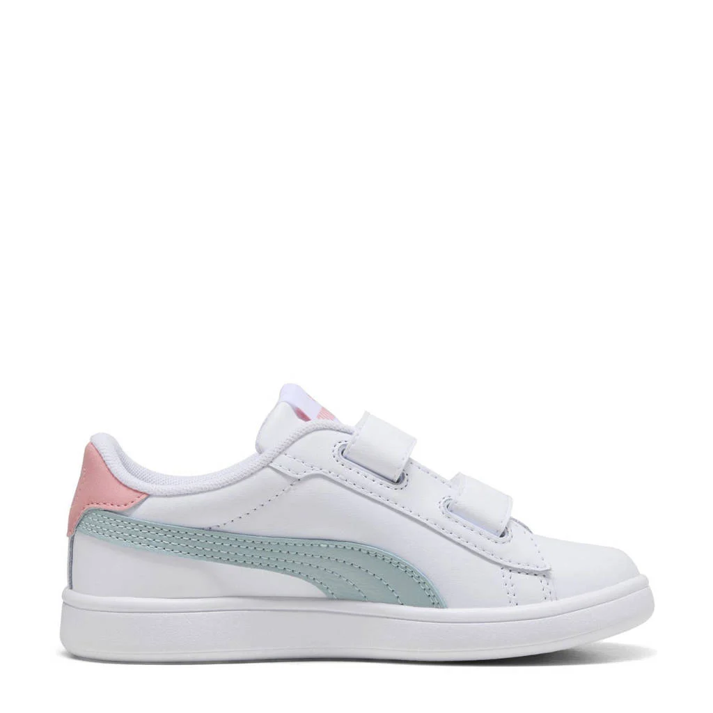 Puma Smash 3.0 L Vsneakers wit/mintgroen/roze