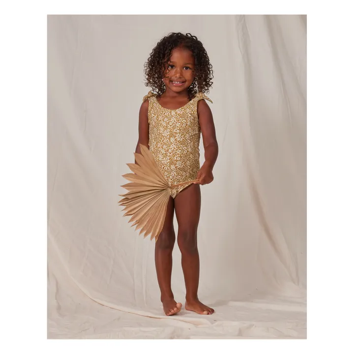 Rylee + Cru Maillot de Bain Imprimé Floral | Ocre