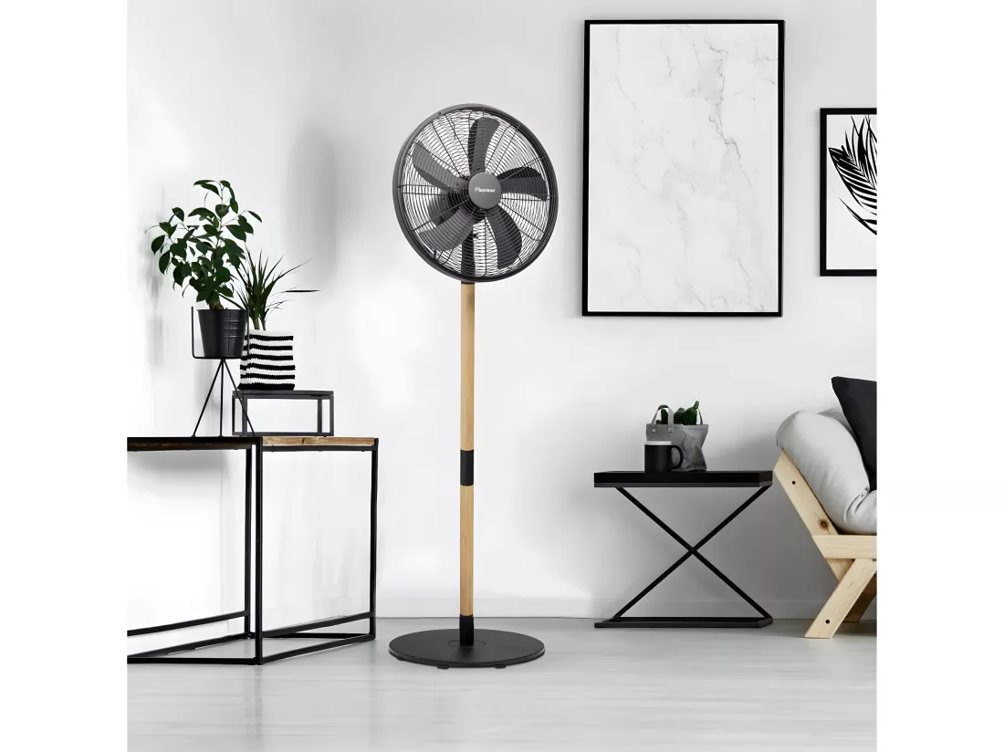 Bestron Ventilateur sur pied 45cm noir - dfs45wb