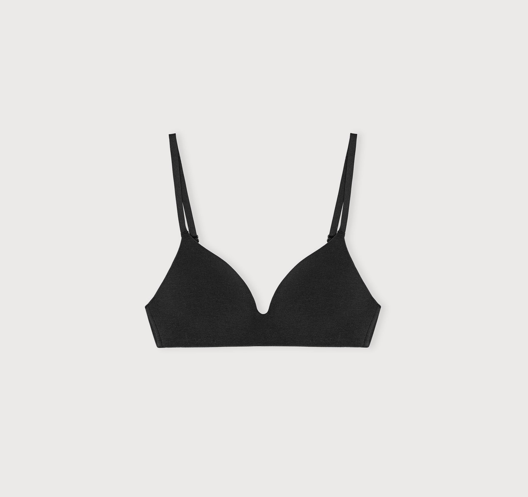 COTTON<br>Core Wireless Plunge Bra