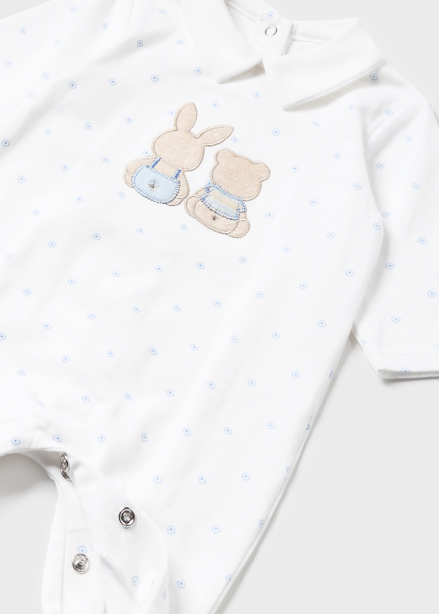 Conjunto de 2 macacões compridos Better Cotton para recém-nascidos em Malta