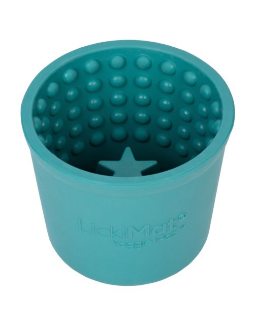 Lickimat Yoggi Pot - Slowfeeder Voor Afleiding. Plezier En Verrijking Ø10x9 cm - Hondenvoerbak
