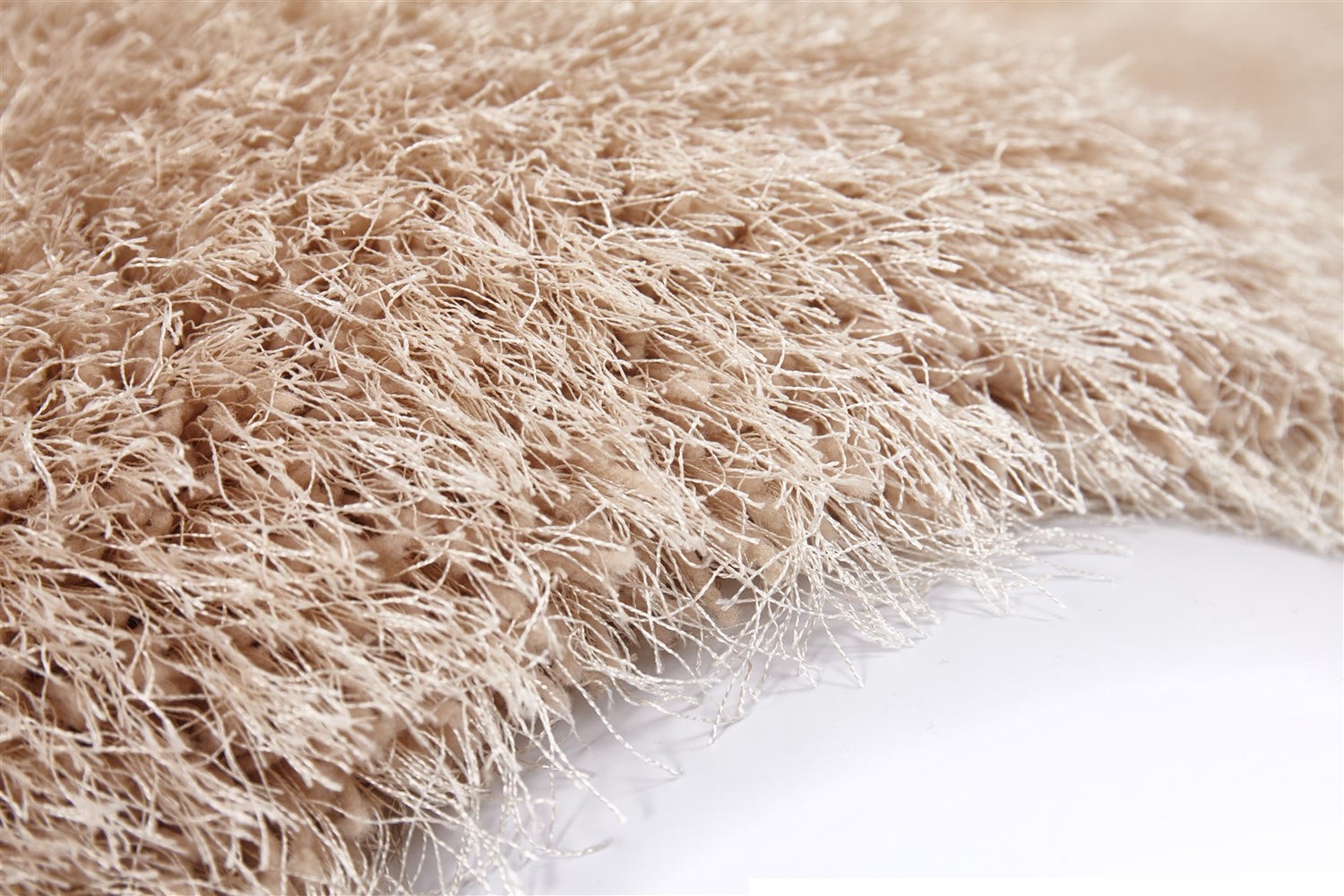 Velvique Champagne Plain hoogpolig vloerkleed, handgetuft, 120 x 170 cm