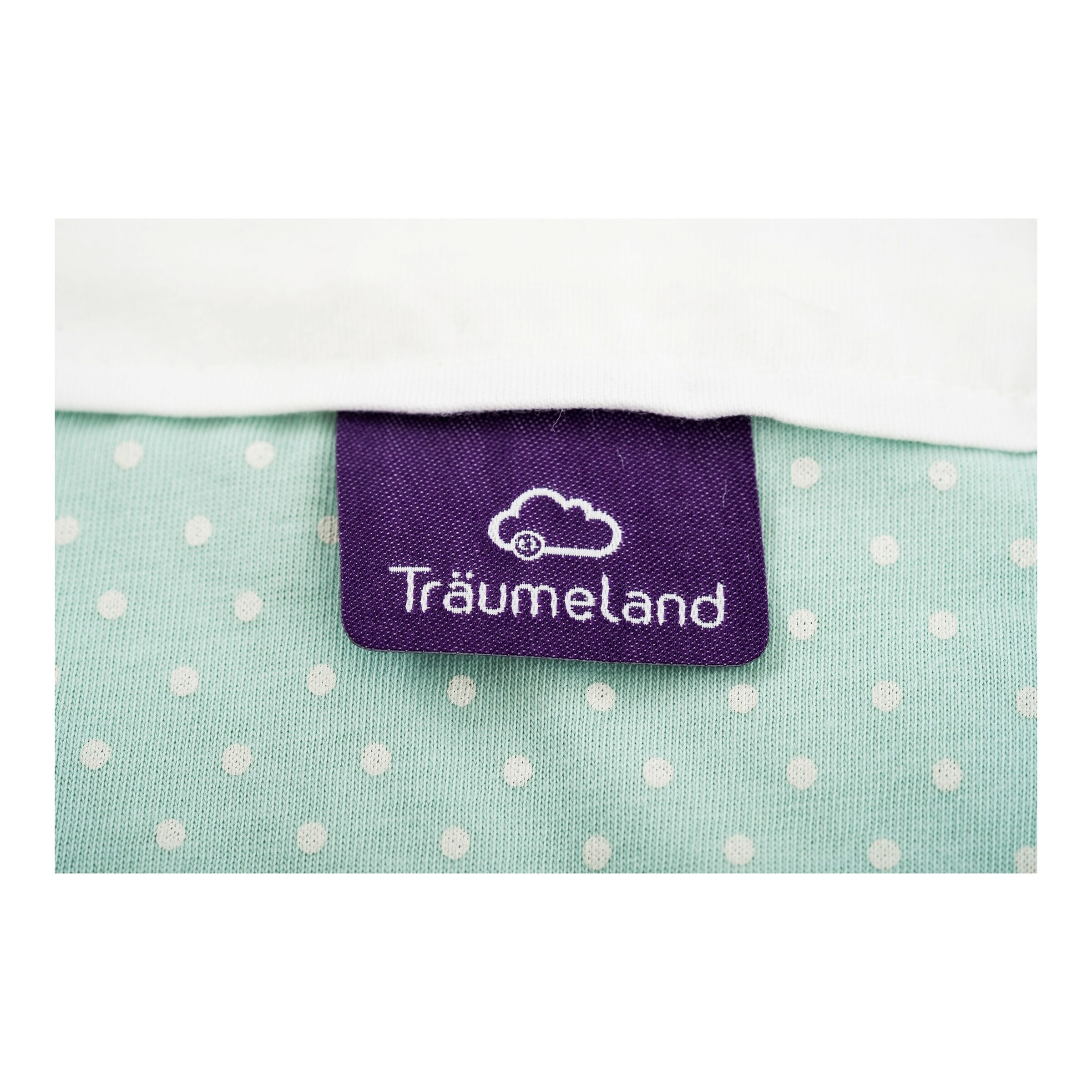 Träumeland Ganzjahresschlafsack Liebmich 2.5 TOG Pünktchen / mint