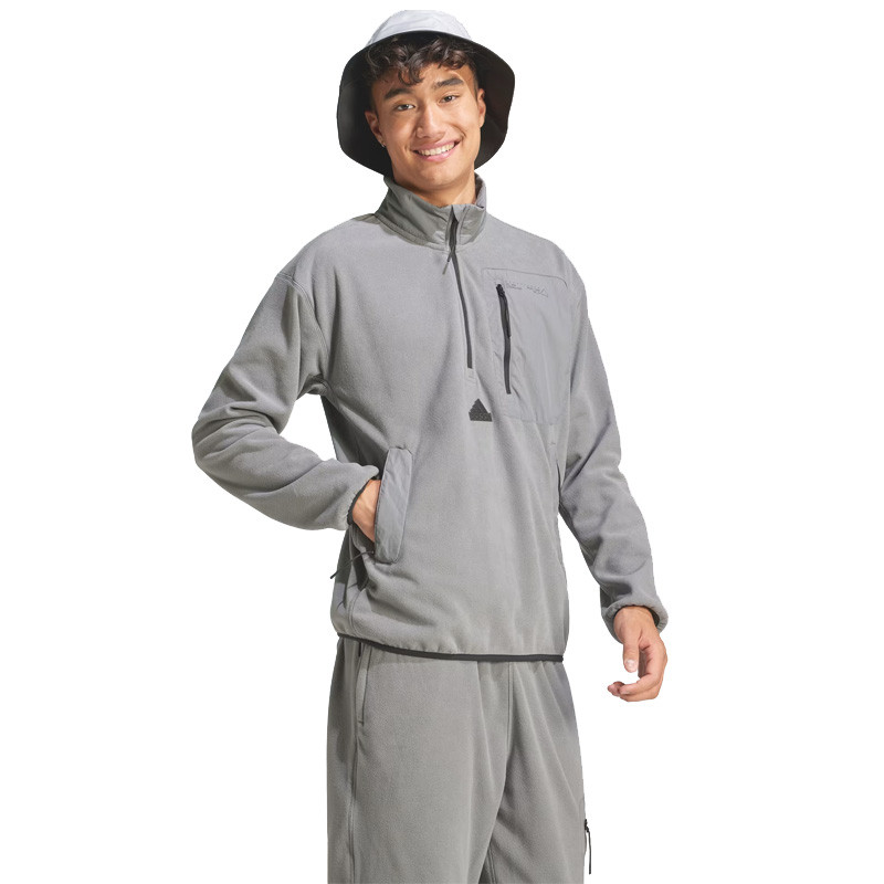 Sweat polaire Adidas City Escape gris
