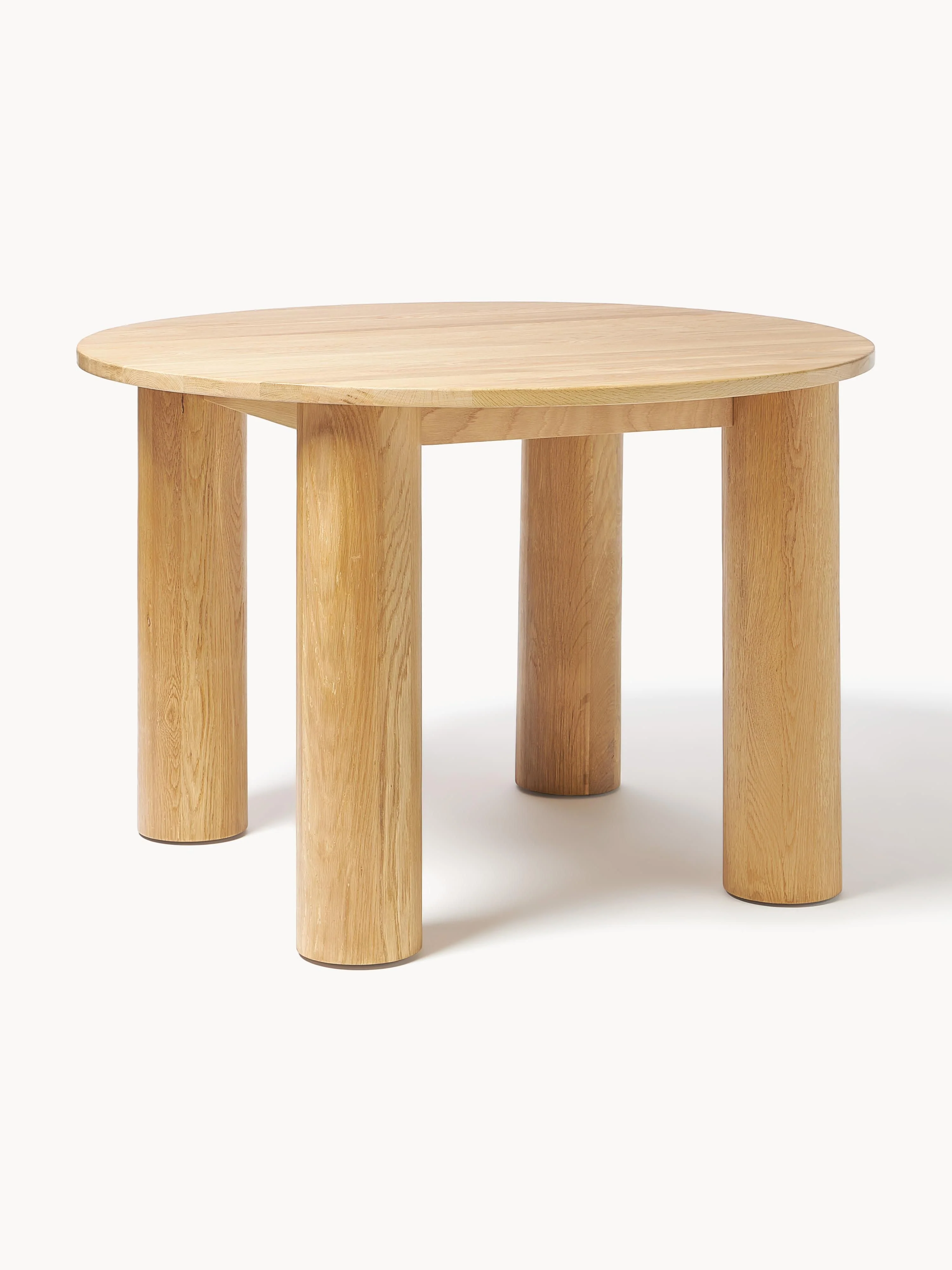 Ronde eettafel Ohana van eikenhout, in verschillende formaten