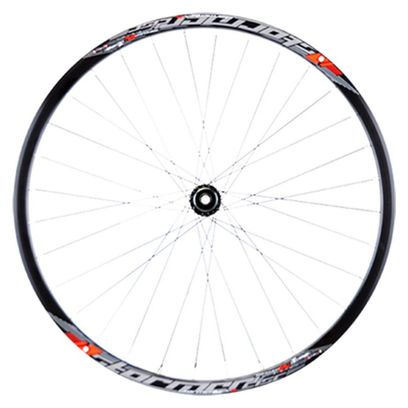Roue route 700 av jante noir mach1 stormer 15. disque centerlock axe traversant12x100