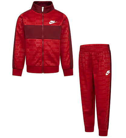 Nike Tr?ningss?t - Cardigan/Bukser - Gym Red