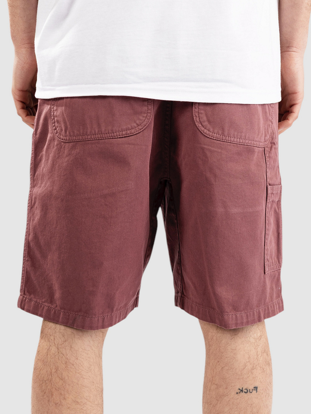 Carhartt WIP Flint Shorts dusky pink/garment dyed
