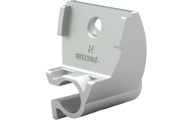 Fiamma Stützfußhalterung rechts Aluminium für Markise F80L 450-600 - Fiamma Ersatzteilnummer 98673L205