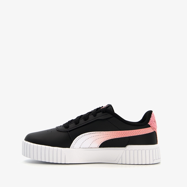 Puma Carina Star Glow meisjes sneakers zwart/roze