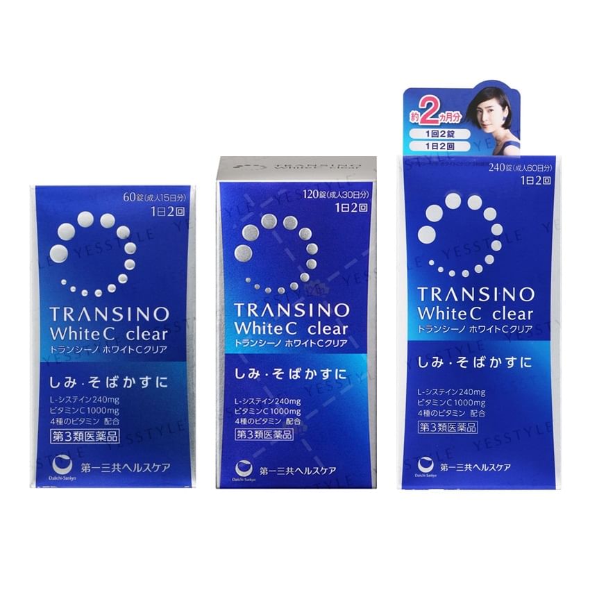 TRANSINO - Witte C heldere tabletten