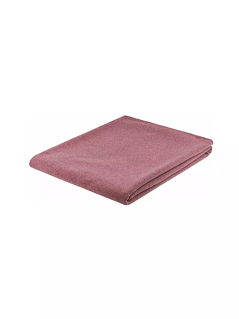 STEINER 1888 Wolldecke Sophia 145x190cm Altrosa rosa