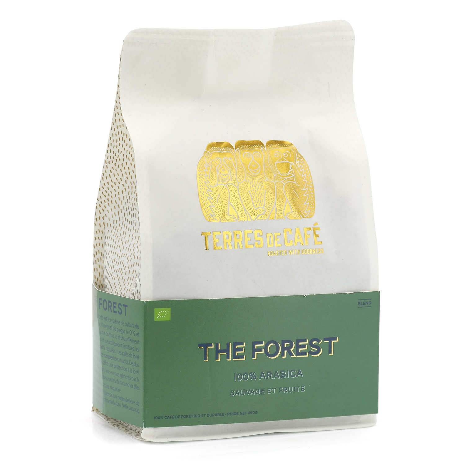 Café bio en grains 100% arabica The Forest