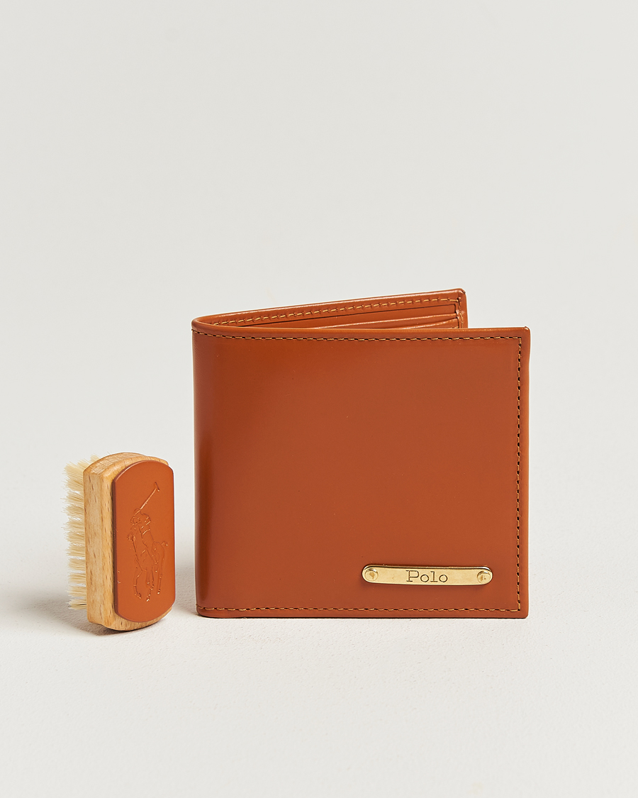 Polo Ralph Lauren Bridle Leather Wallet Tan