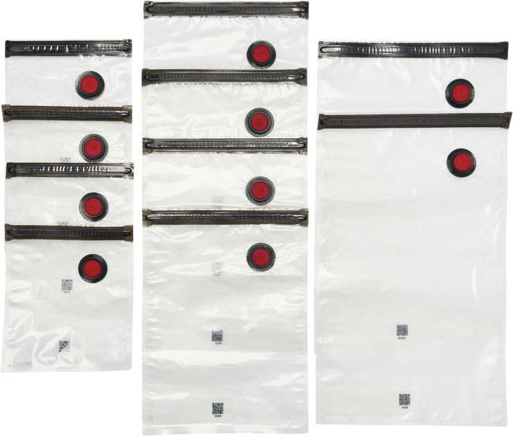 Zwilling FRESH & SAVE Vakuumposesæt S/M/L Transparent
