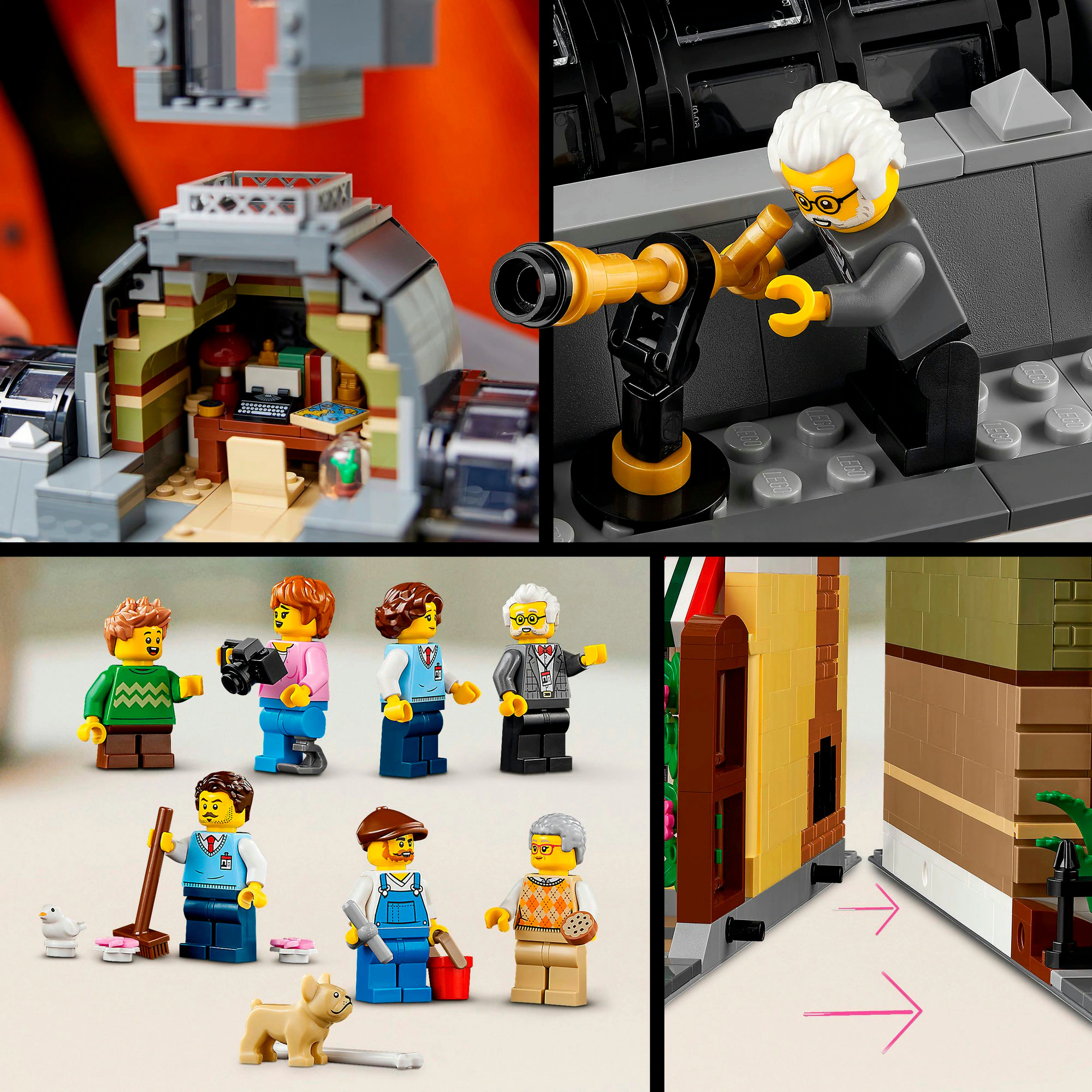 LEGO Konstruktionsspielzeug Icons Naturhistorisches Museum