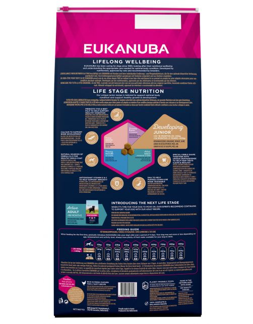 Eukanuba Developing Junior Large Breed Kip - Hondenvoer