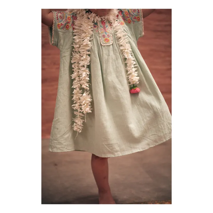 Louise Misha Robe Daya | Vert d'eau