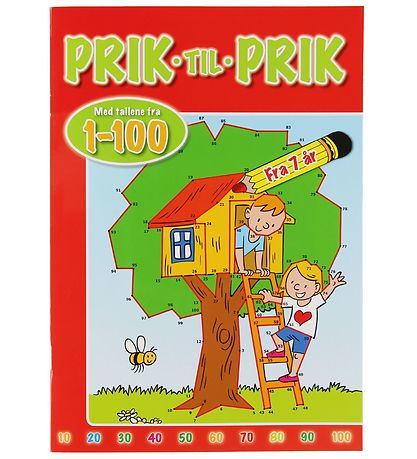 Forlaget Bolden Aktivitätsbuch - Punkt zu Punkt 1-100 - Dänisch