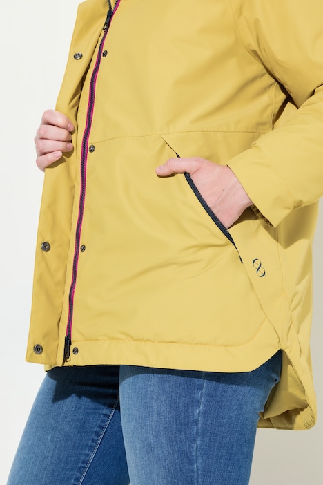 Funktionsjacke, Kapuze, 2-Wege-Zipper