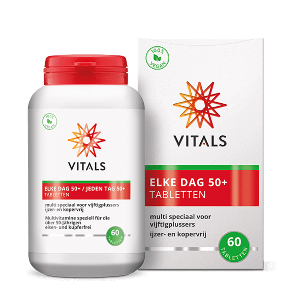 Vitals Elke Dag 50+ 60 tabletten