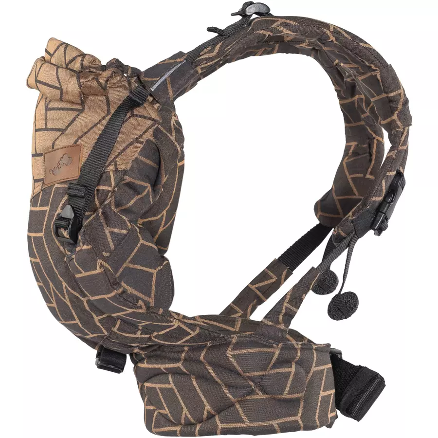SCHMUSEWOLKE Babytrage Comfort Graphic Copper Modal