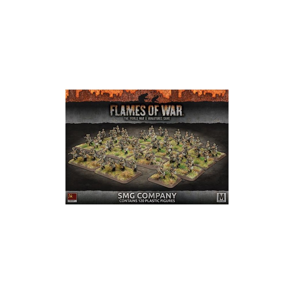 Flames of War - SMG Company (plastic)