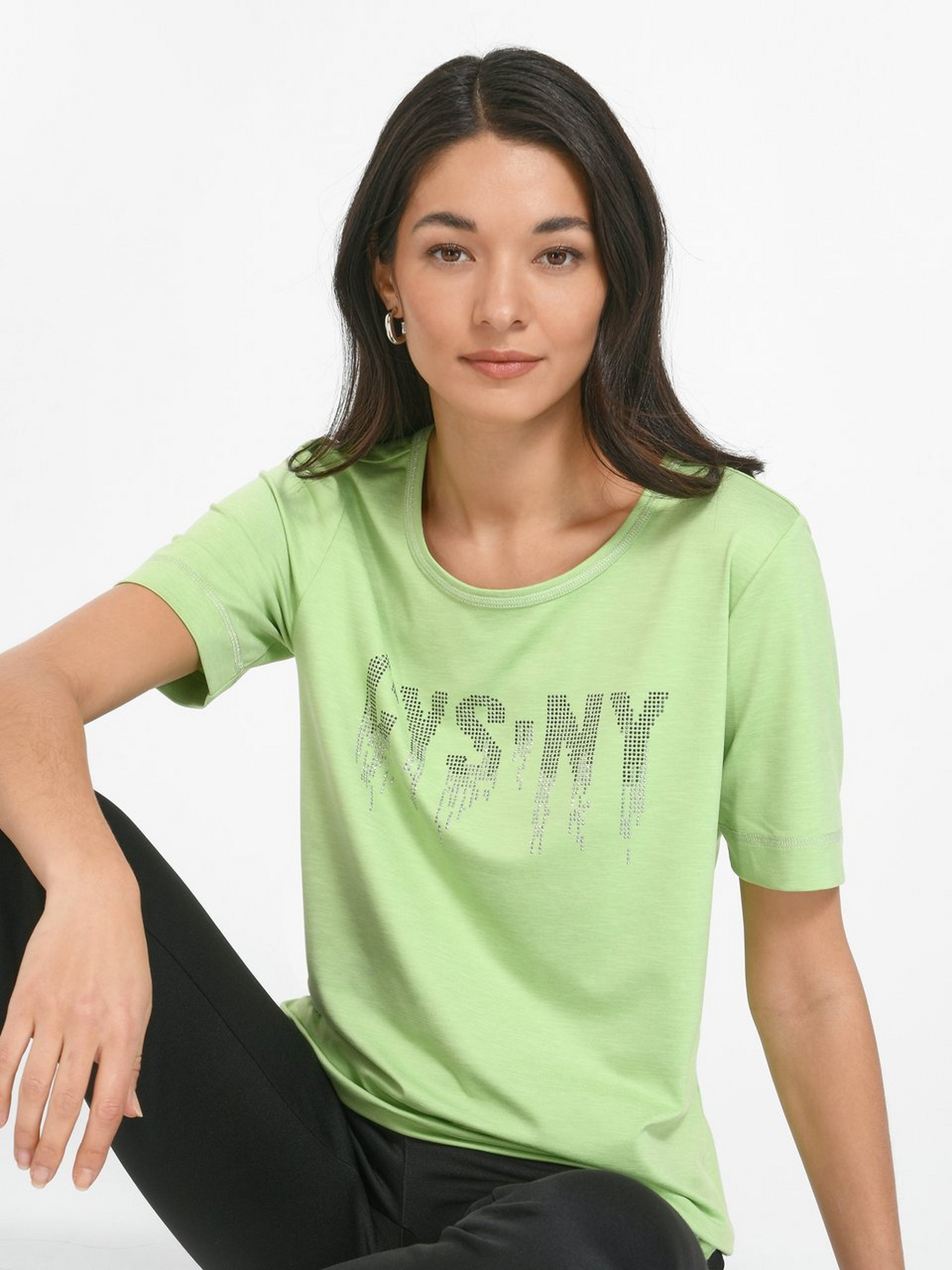 Rundhals-Shirt
