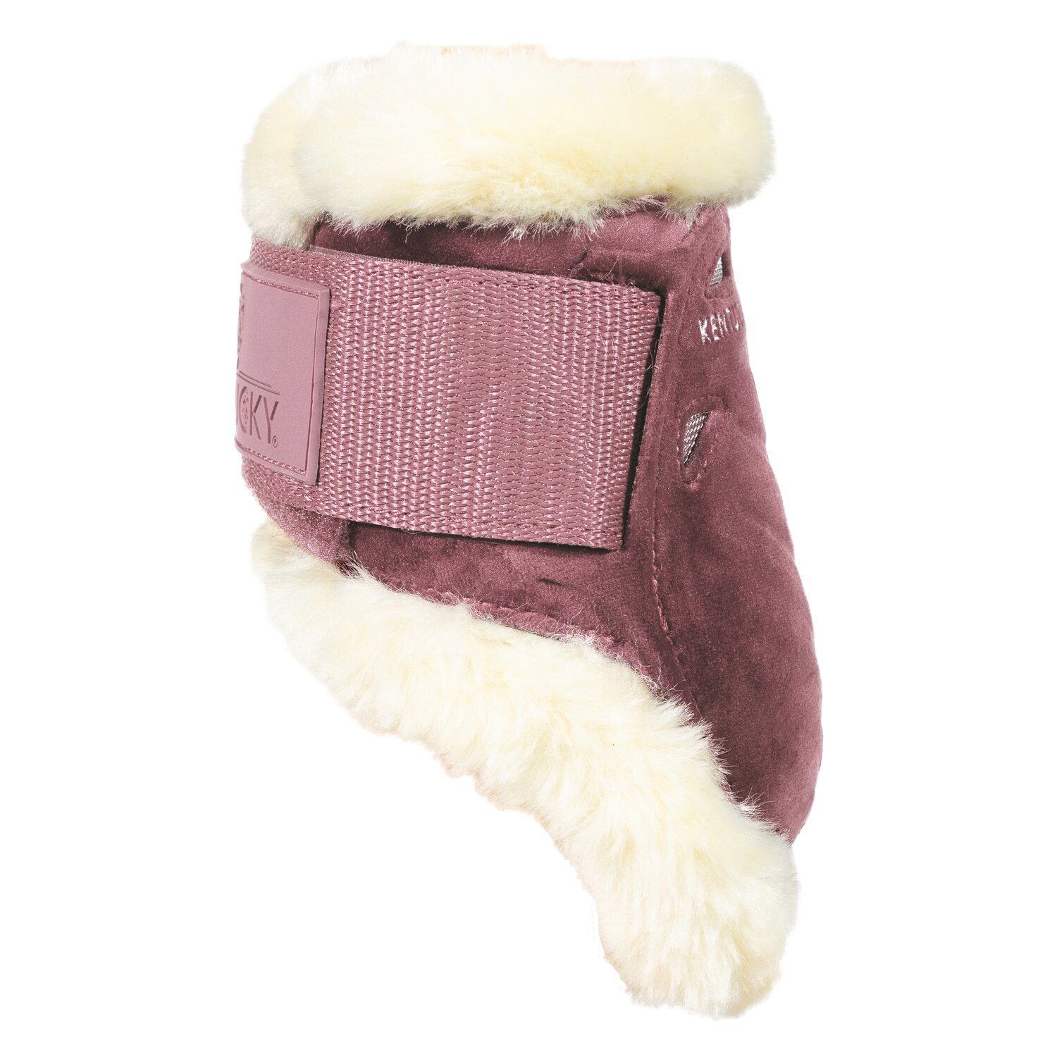 KENTUCKY Streichkappen Vegan Sheepskin  - old rose