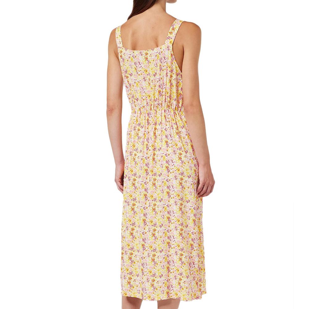Vero Moda Robe Blanche à Motifs Femme Vero Moda Easy Strap