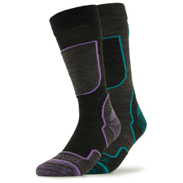 Heber Peak - CedarHe. Ski Socks 2-Pack - Chaussettes de ski