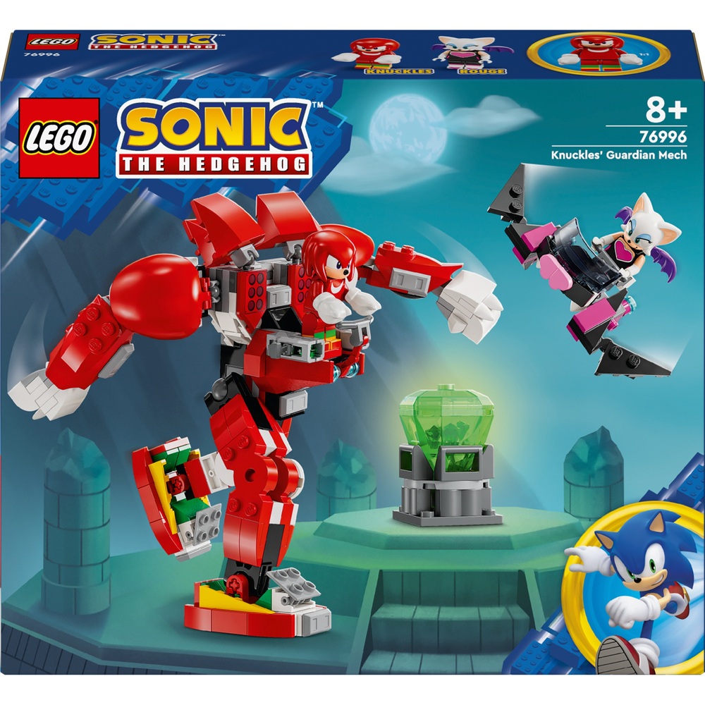 LEGO Sonic the Hedgehog 76996 Knuckles' Guardian Mech Set