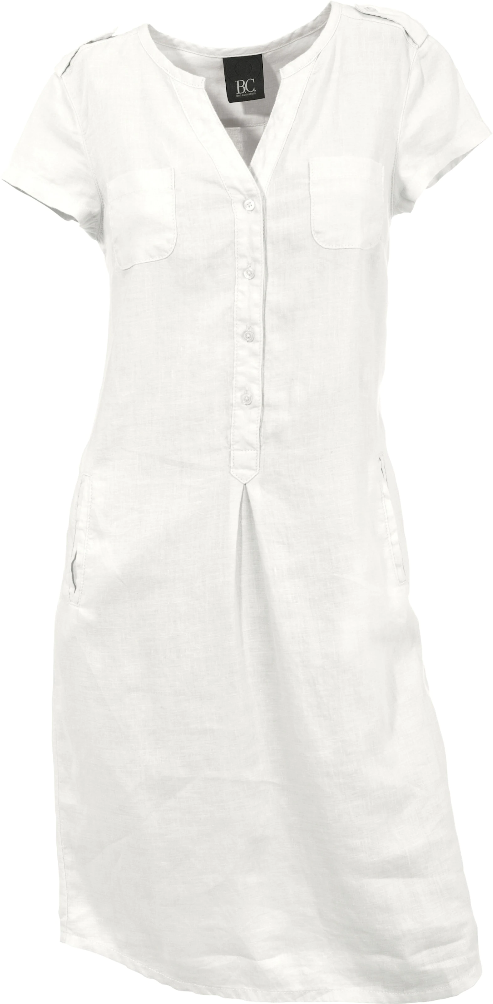 heine Leinenkleid in weiß