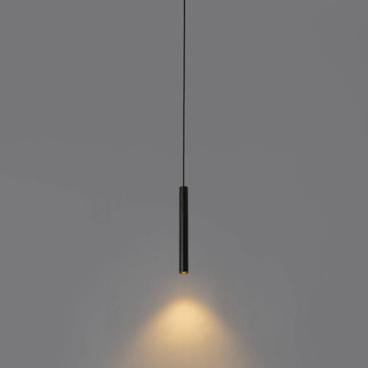 Moderne hanglamp zwart voor railsysteem 1-fase  - Slimline Keno