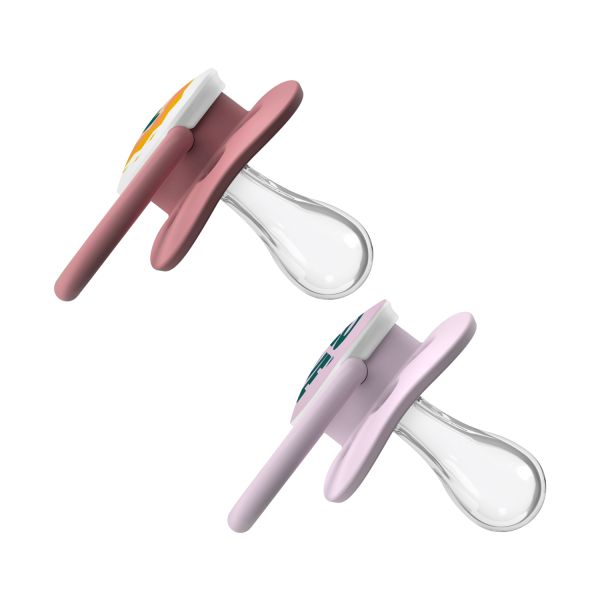 Dr. Brown's Advantage Fopspeen - Symmetrisch - 2 Stuks - 0-6 Mnd - Roze
