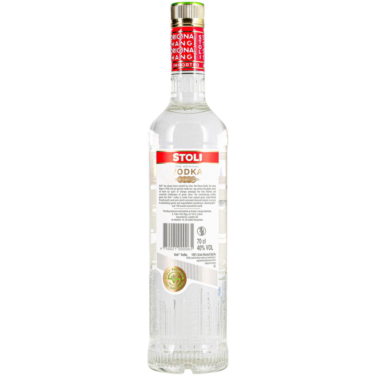 Stoli Premium Vodka -70cl