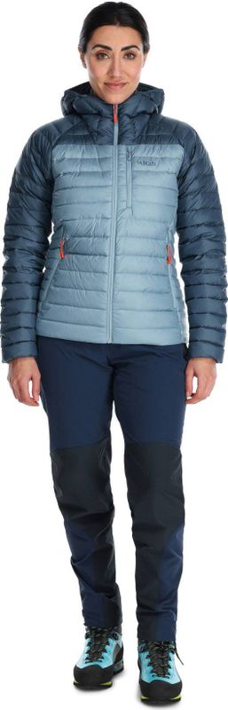 Rab - Microlight Alpine Jacket W - Donsjas - Blauw